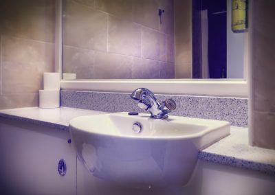 hotel bathroom sink
